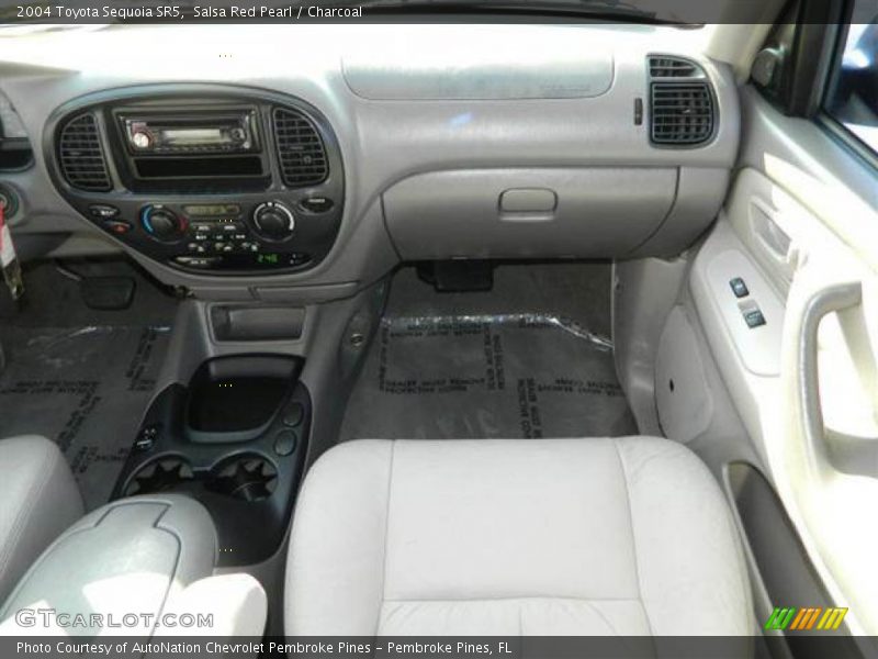 Salsa Red Pearl / Charcoal 2004 Toyota Sequoia SR5