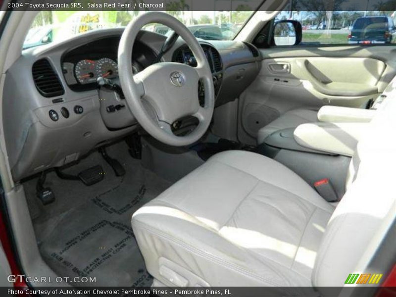 Salsa Red Pearl / Charcoal 2004 Toyota Sequoia SR5