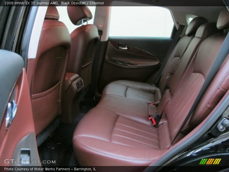 Rear Seat of 2008 EX 35 Journey AWD