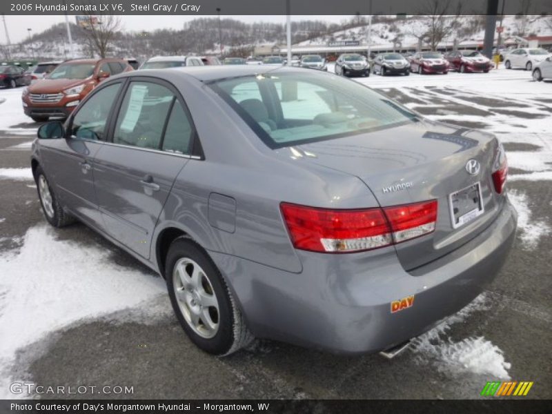 Steel Gray / Gray 2006 Hyundai Sonata LX V6