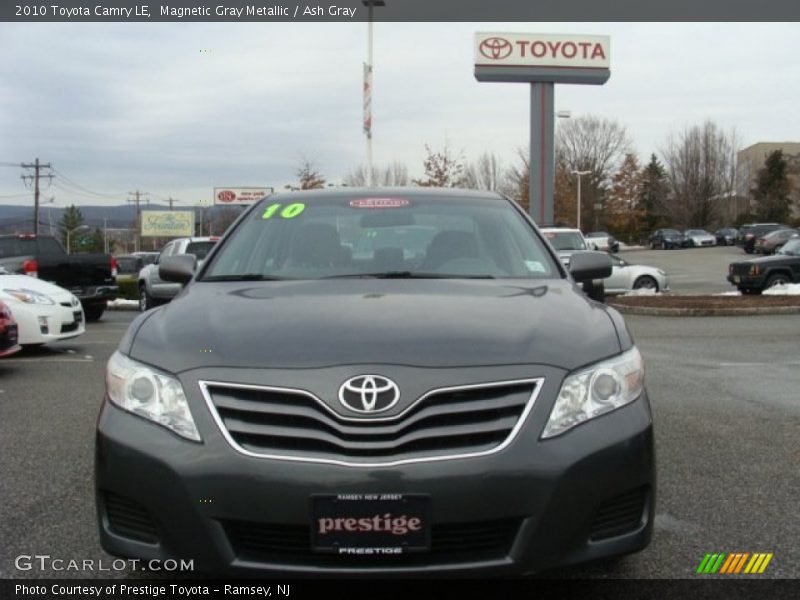 Magnetic Gray Metallic / Ash Gray 2010 Toyota Camry LE