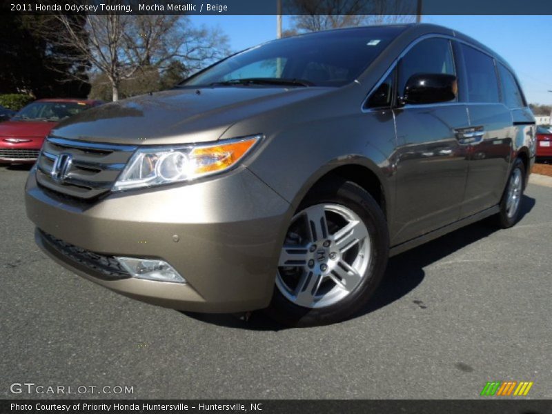 Mocha Metallic / Beige 2011 Honda Odyssey Touring