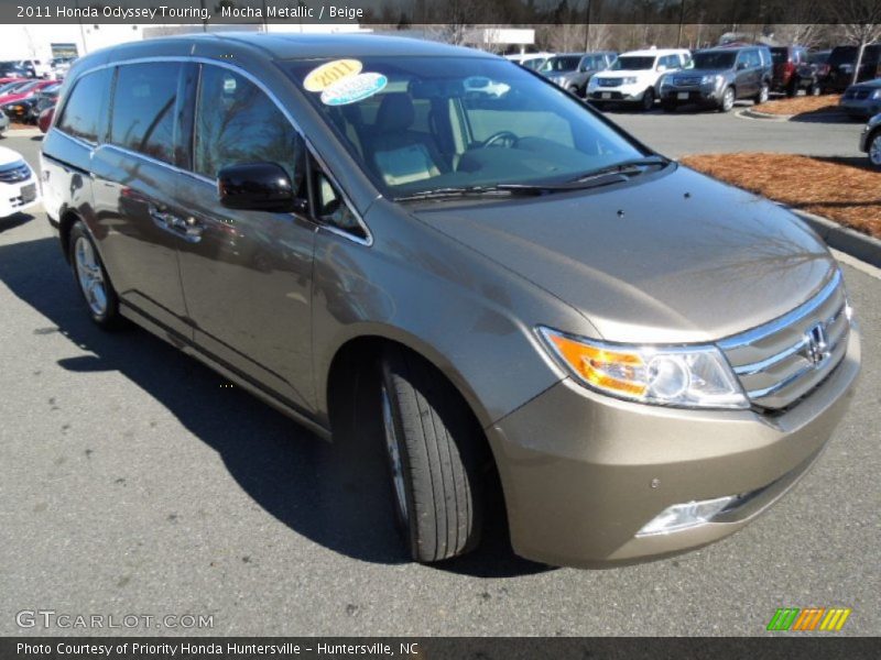 Mocha Metallic / Beige 2011 Honda Odyssey Touring