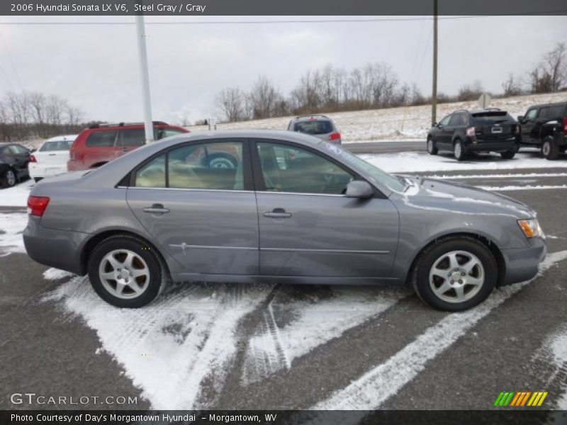 Steel Gray / Gray 2006 Hyundai Sonata LX V6