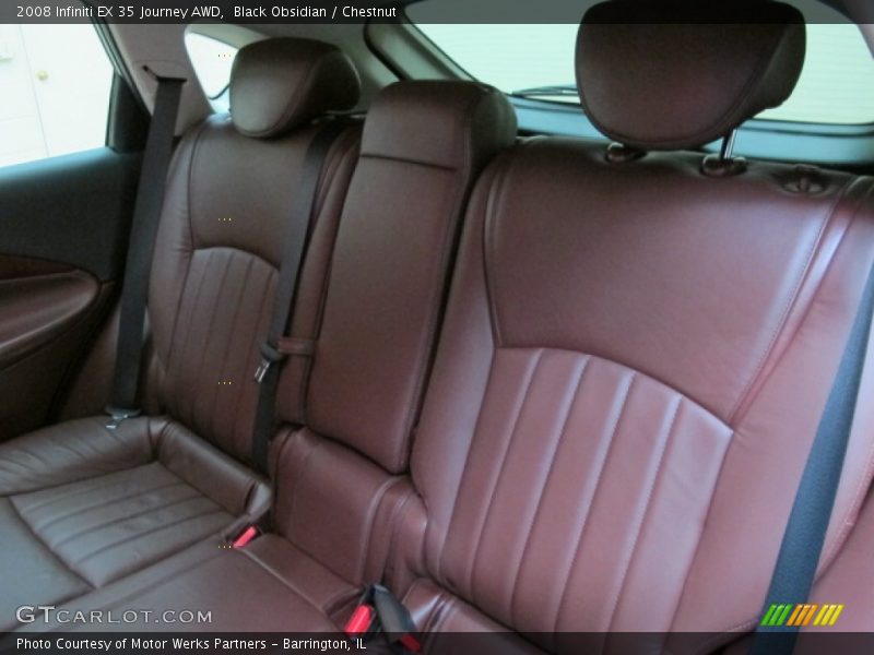Black Obsidian / Chestnut 2008 Infiniti EX 35 Journey AWD