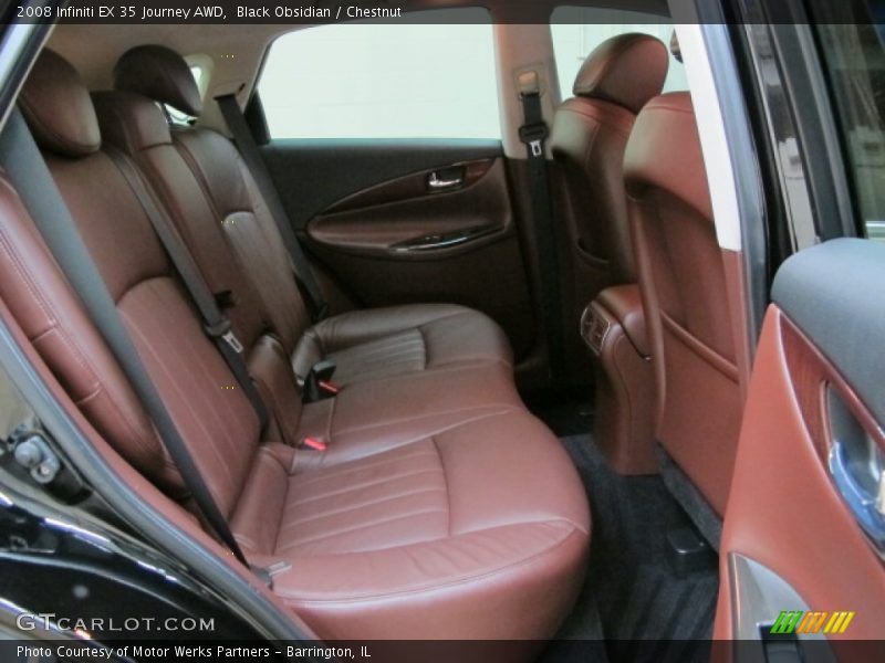 Black Obsidian / Chestnut 2008 Infiniti EX 35 Journey AWD