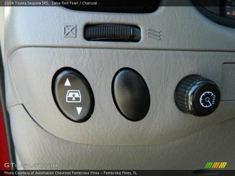 Salsa Red Pearl / Charcoal 2004 Toyota Sequoia SR5