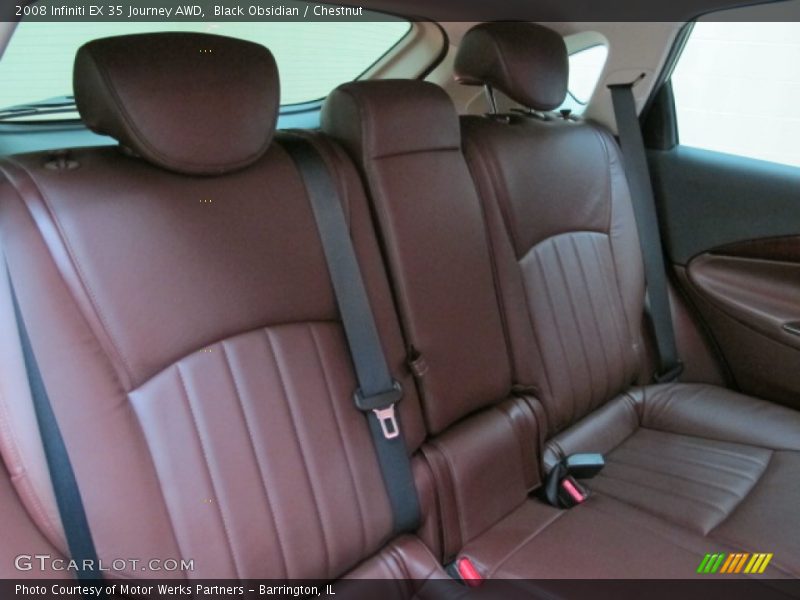Black Obsidian / Chestnut 2008 Infiniti EX 35 Journey AWD