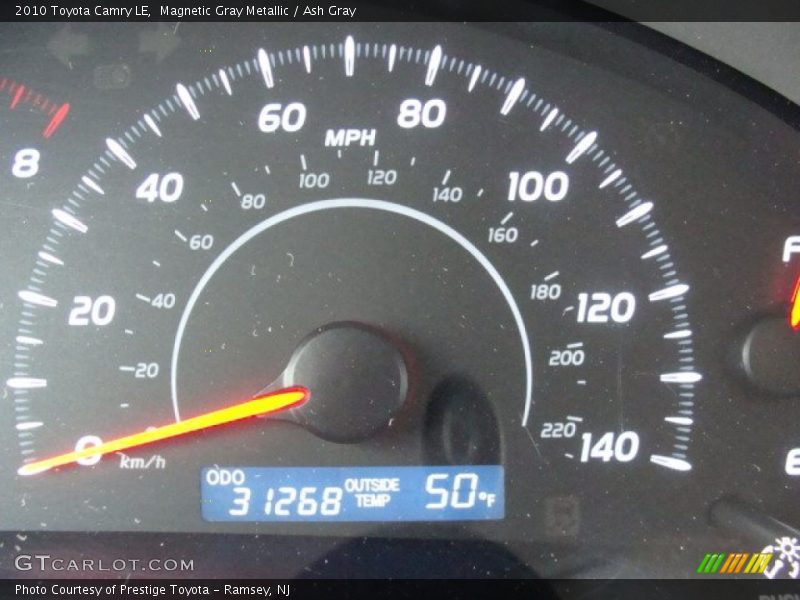 Magnetic Gray Metallic / Ash Gray 2010 Toyota Camry LE