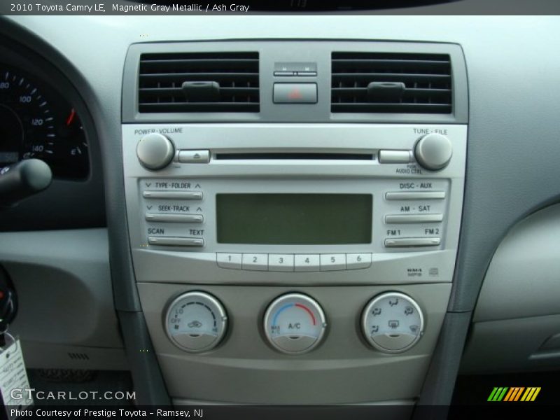 Magnetic Gray Metallic / Ash Gray 2010 Toyota Camry LE
