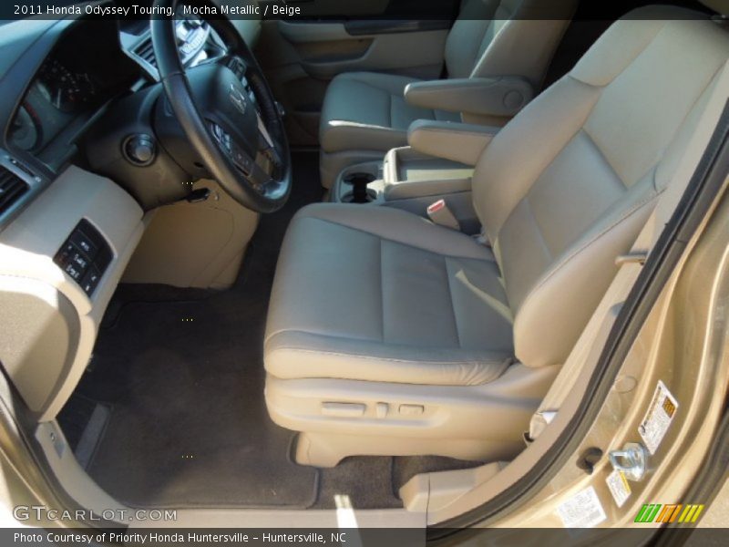 Mocha Metallic / Beige 2011 Honda Odyssey Touring