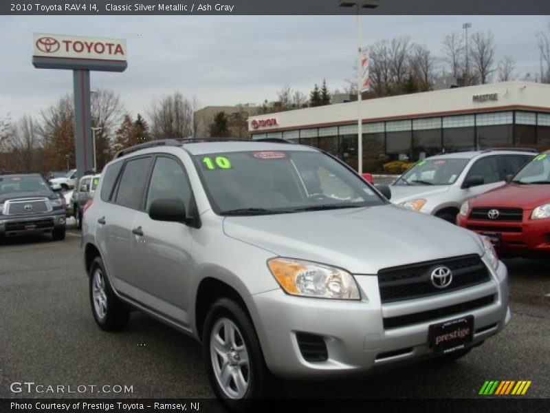 Classic Silver Metallic / Ash Gray 2010 Toyota RAV4 I4