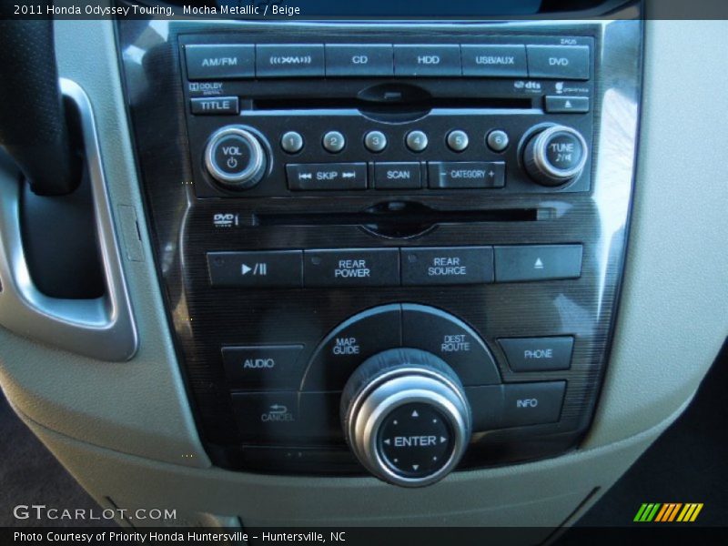 Mocha Metallic / Beige 2011 Honda Odyssey Touring