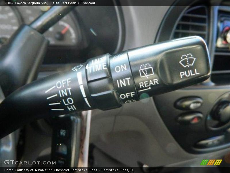 Salsa Red Pearl / Charcoal 2004 Toyota Sequoia SR5