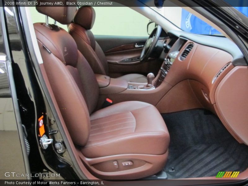 Front Seat of 2008 EX 35 Journey AWD