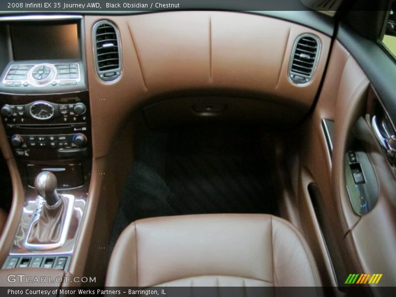 Black Obsidian / Chestnut 2008 Infiniti EX 35 Journey AWD