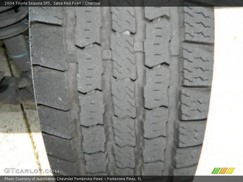 Salsa Red Pearl / Charcoal 2004 Toyota Sequoia SR5