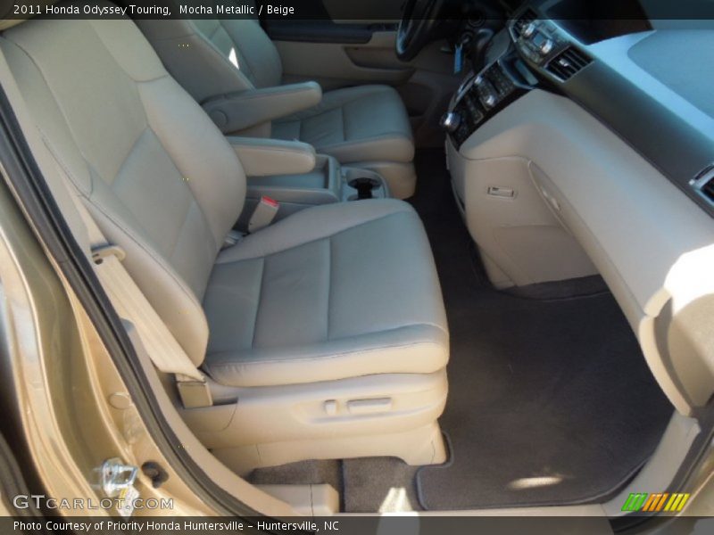Mocha Metallic / Beige 2011 Honda Odyssey Touring