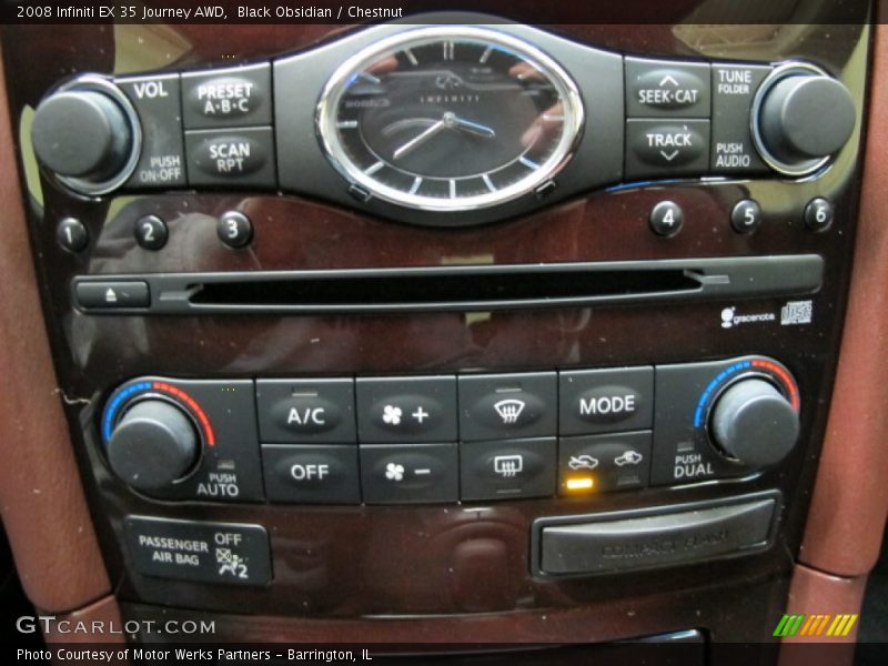 Controls of 2008 EX 35 Journey AWD