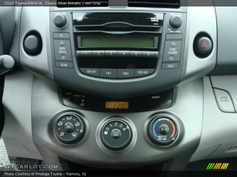Classic Silver Metallic / Ash Gray 2010 Toyota RAV4 I4