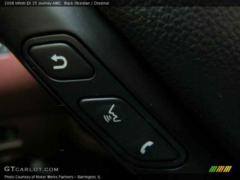 Black Obsidian / Chestnut 2008 Infiniti EX 35 Journey AWD