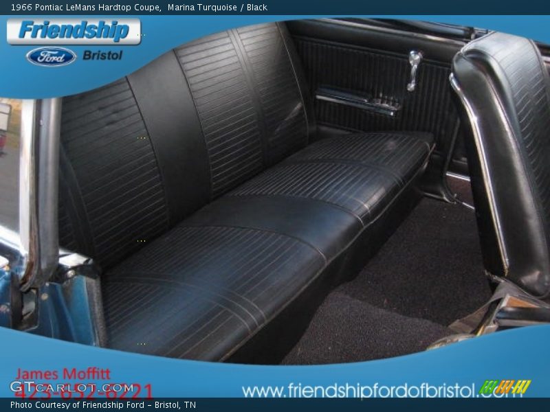 Marina Turquoise / Black 1966 Pontiac LeMans Hardtop Coupe