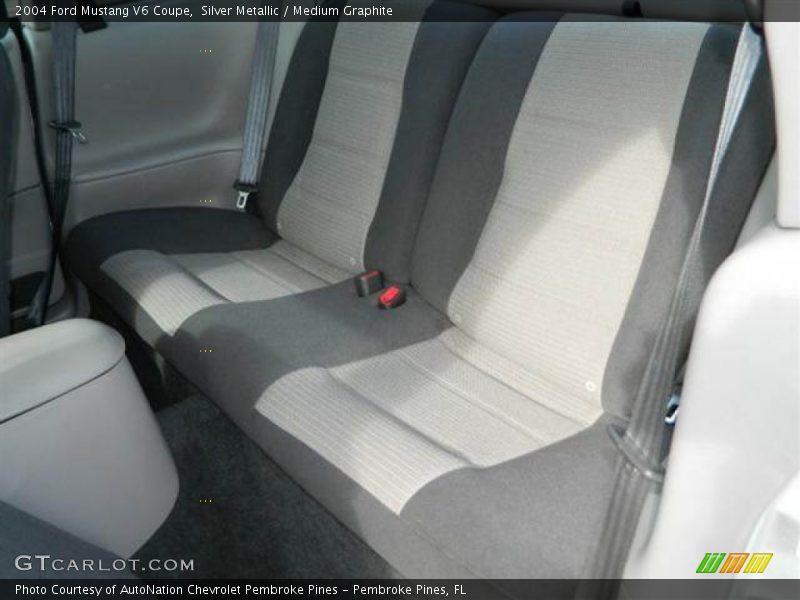 Rear Seat of 2004 Mustang V6 Coupe