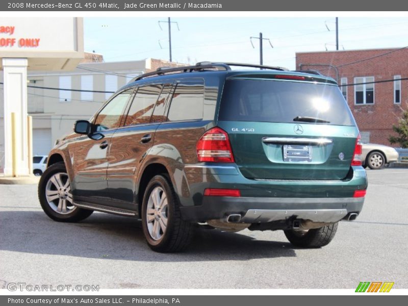 Jade Green Metallic / Macadamia 2008 Mercedes-Benz GL 450 4Matic