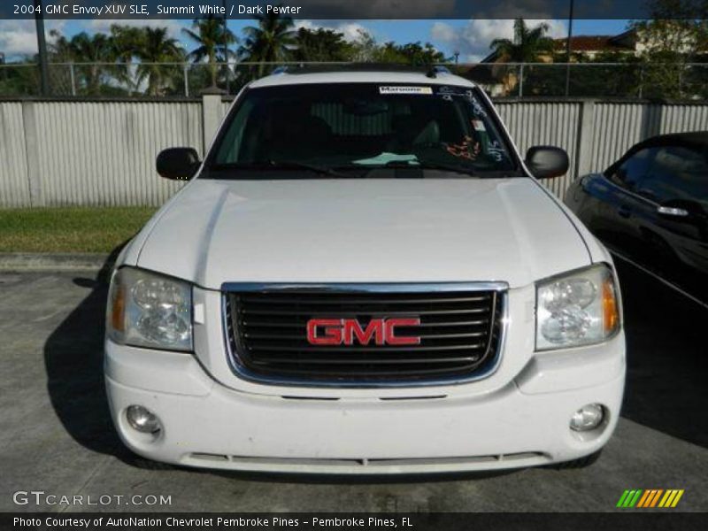 Summit White / Dark Pewter 2004 GMC Envoy XUV SLE