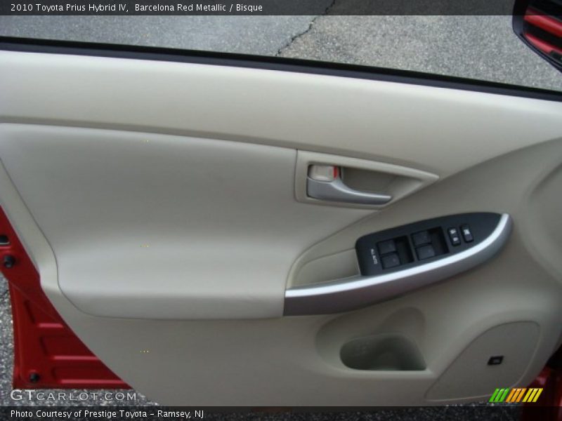Barcelona Red Metallic / Bisque 2010 Toyota Prius Hybrid IV
