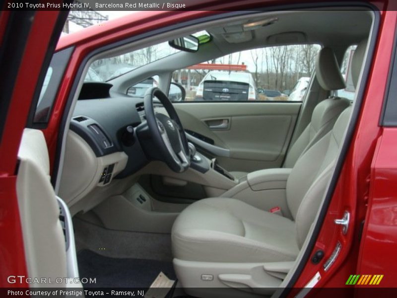 Barcelona Red Metallic / Bisque 2010 Toyota Prius Hybrid IV