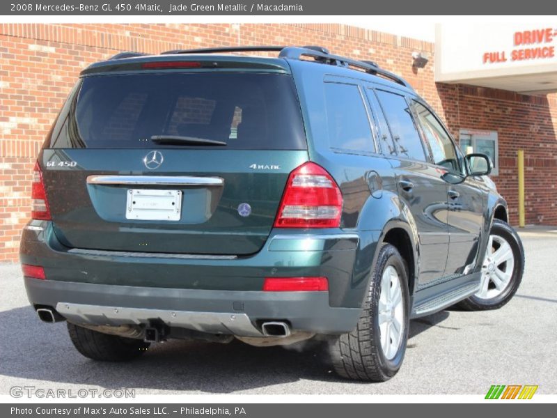 Jade Green Metallic / Macadamia 2008 Mercedes-Benz GL 450 4Matic