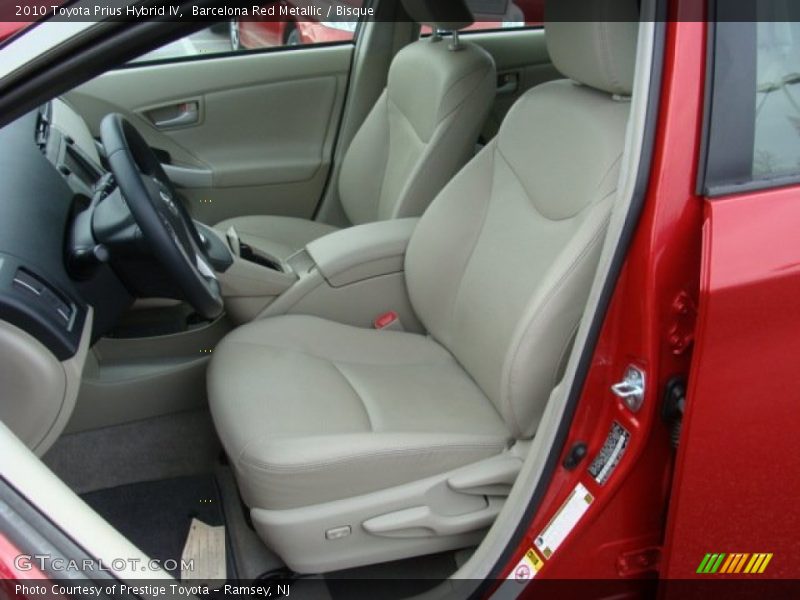Barcelona Red Metallic / Bisque 2010 Toyota Prius Hybrid IV