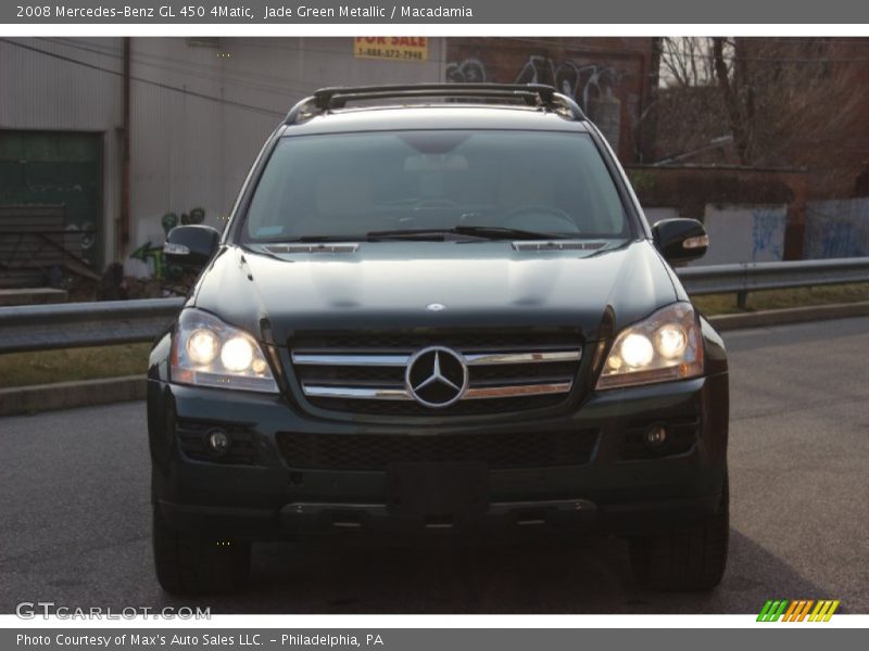 Jade Green Metallic / Macadamia 2008 Mercedes-Benz GL 450 4Matic