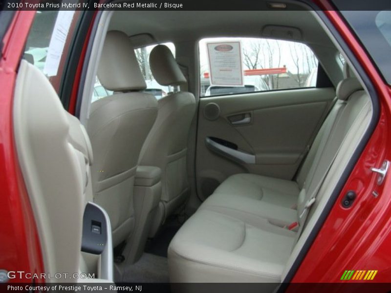 Barcelona Red Metallic / Bisque 2010 Toyota Prius Hybrid IV