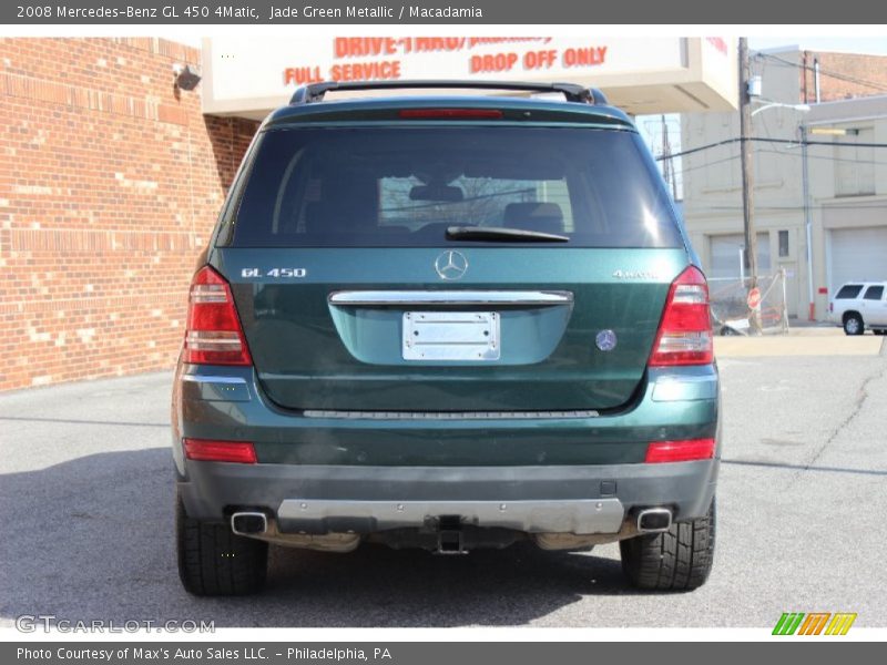 Jade Green Metallic / Macadamia 2008 Mercedes-Benz GL 450 4Matic