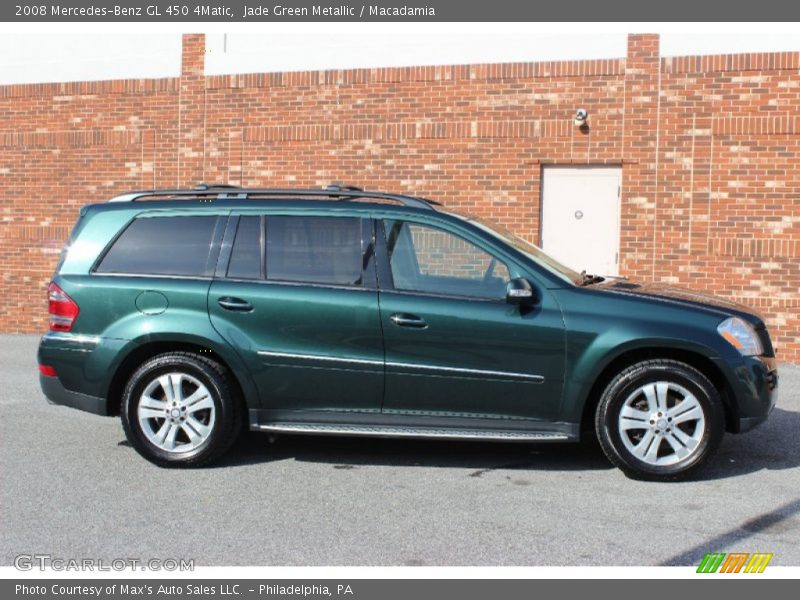 Jade Green Metallic / Macadamia 2008 Mercedes-Benz GL 450 4Matic
