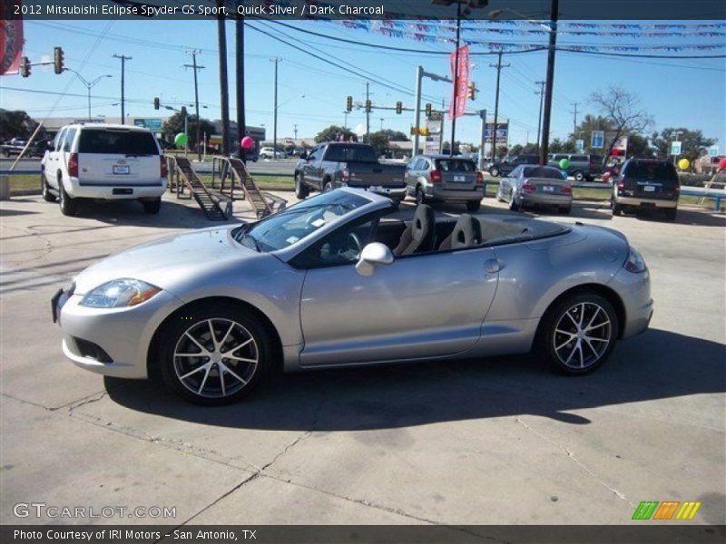  2012 Eclipse Spyder GS Sport Quick Silver