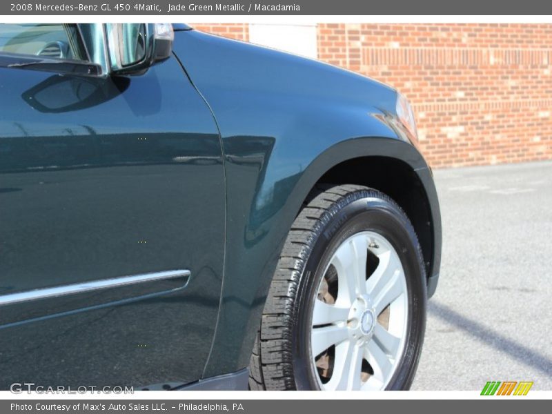 Jade Green Metallic / Macadamia 2008 Mercedes-Benz GL 450 4Matic