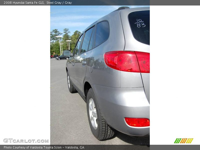 Steel Gray / Gray 2008 Hyundai Santa Fe GLS