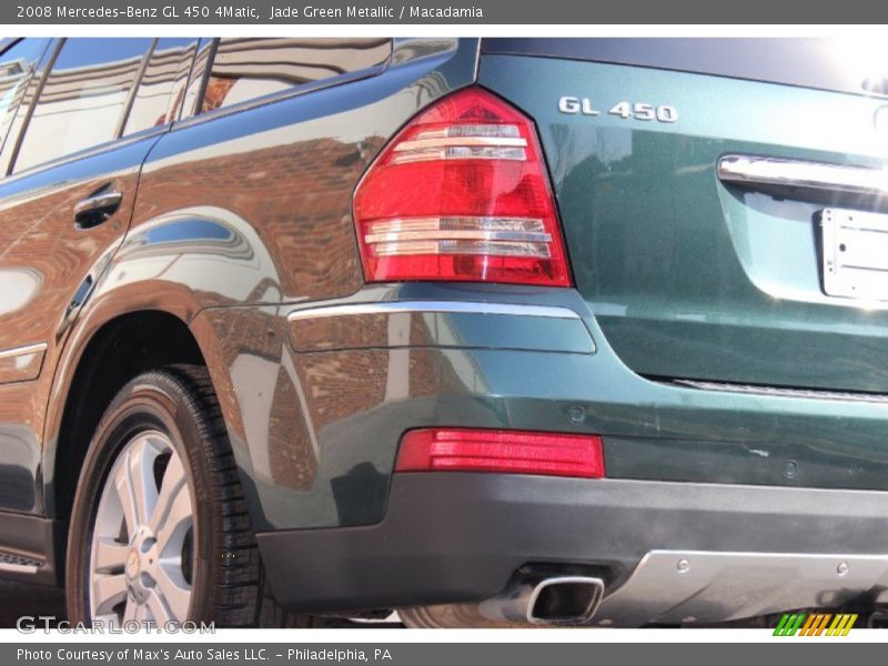 Jade Green Metallic / Macadamia 2008 Mercedes-Benz GL 450 4Matic