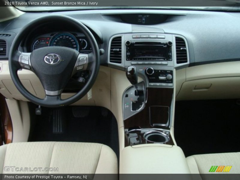 Sunset Bronze Mica / Ivory 2010 Toyota Venza AWD