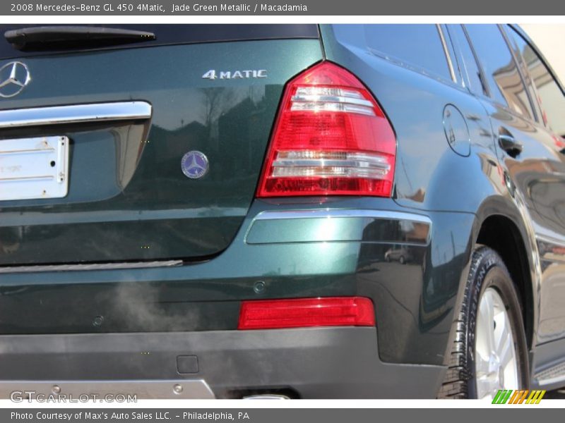 Jade Green Metallic / Macadamia 2008 Mercedes-Benz GL 450 4Matic