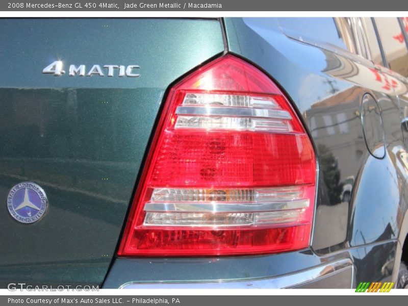 Jade Green Metallic / Macadamia 2008 Mercedes-Benz GL 450 4Matic
