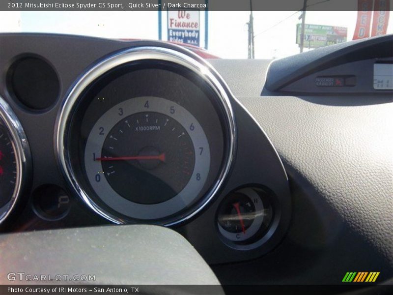 Quick Silver / Dark Charcoal 2012 Mitsubishi Eclipse Spyder GS Sport