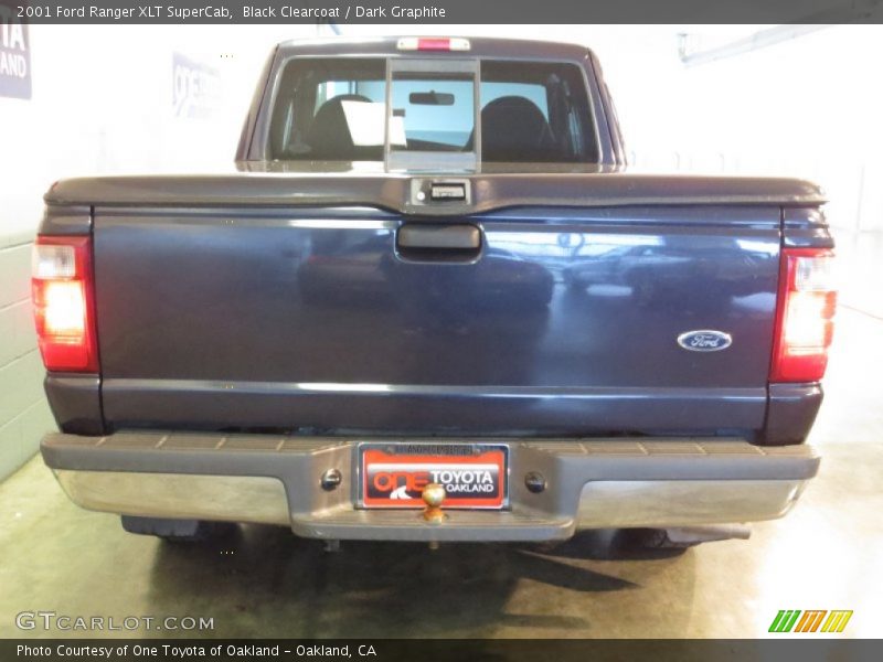 Black Clearcoat / Dark Graphite 2001 Ford Ranger XLT SuperCab