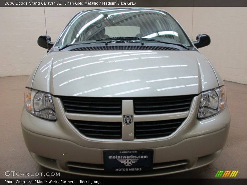 Linen Gold Metallic / Medium Slate Gray 2006 Dodge Grand Caravan SE
