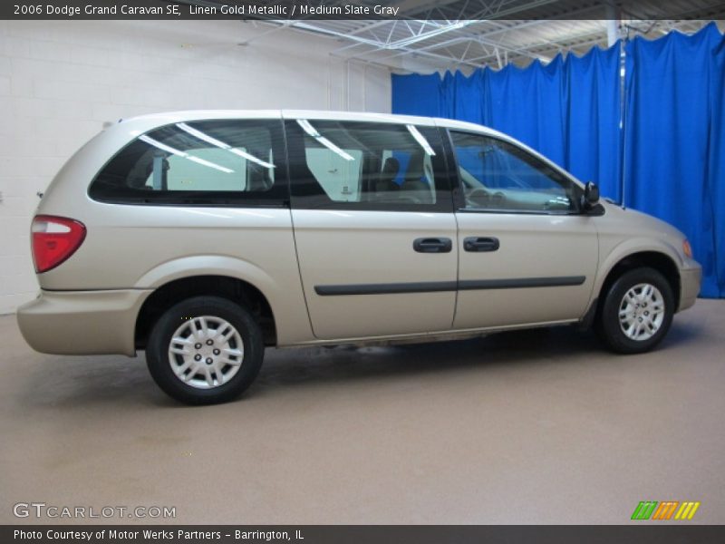 Linen Gold Metallic / Medium Slate Gray 2006 Dodge Grand Caravan SE