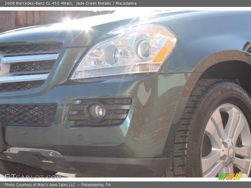 Jade Green Metallic / Macadamia 2008 Mercedes-Benz GL 450 4Matic