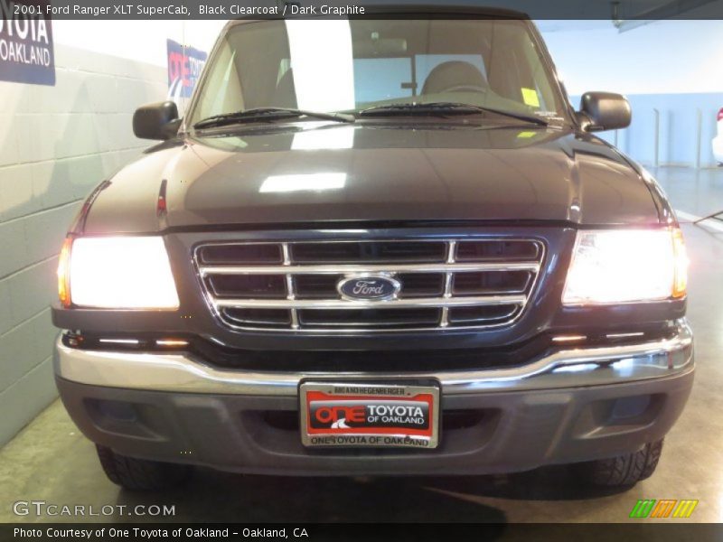 Black Clearcoat / Dark Graphite 2001 Ford Ranger XLT SuperCab